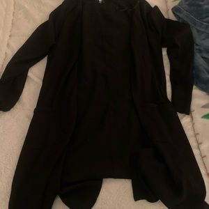 Long black large cardigan!
